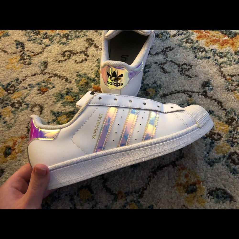 Holographic adidas